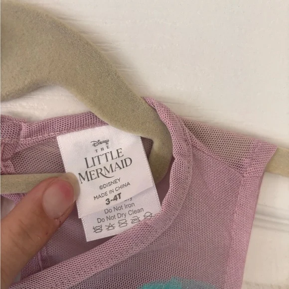 Disney The Little Mermaid Movie Toddler Costume 3-4T Ariel Dress Up - Picture 6 of 6